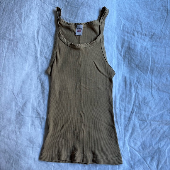 RE/DONE x Hanes Ribbed Tank Top - Picture 1 of 4